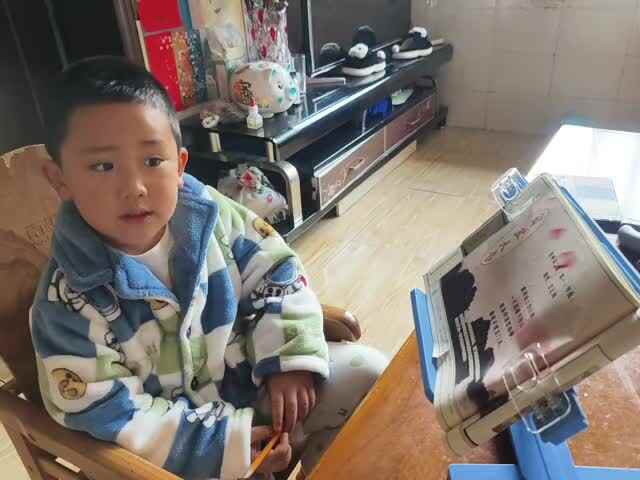20241110大B班赵芃栎指读古诗《凉州词二首.其一》
