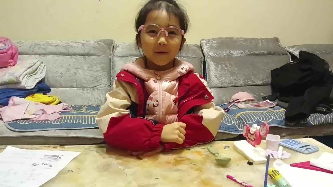 20241125学前B班任依恬背诵《凑十儿歌》