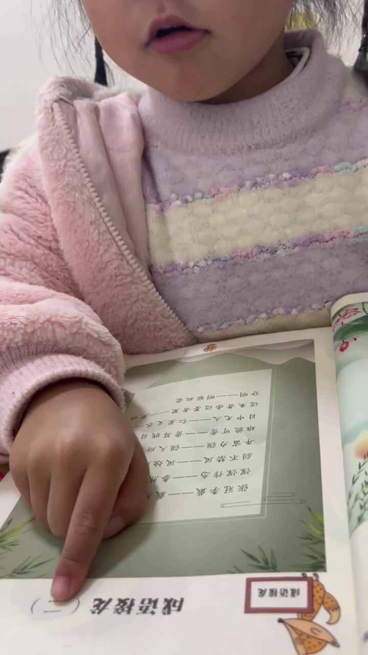 大B班李瑞溪指读成语接龙(二)
