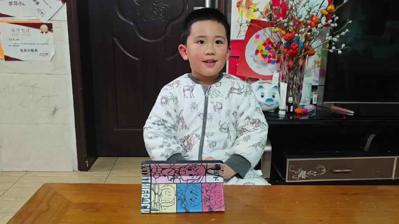 20241219大B班赵芃栎观看视频成语接龙二