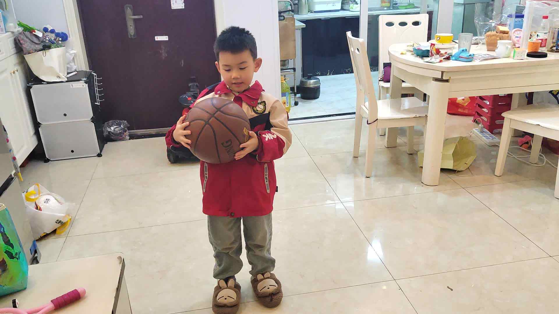 20241213大B班李锦城排球练习