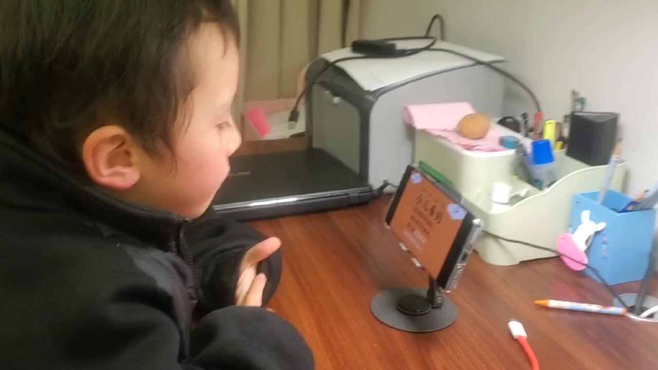 2024.12.1大B班王千与【观看视频小儿垂钓】