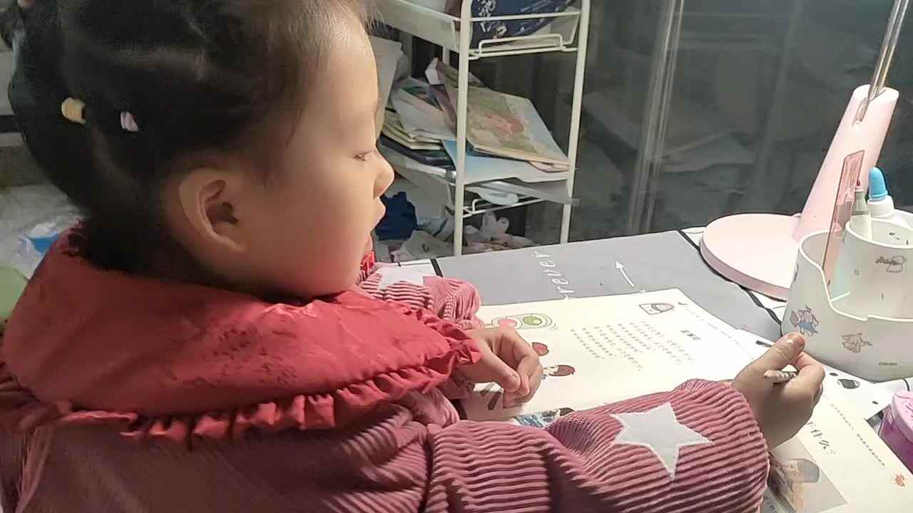 20241218陈灵兮闯关练习《他们在干什么》
