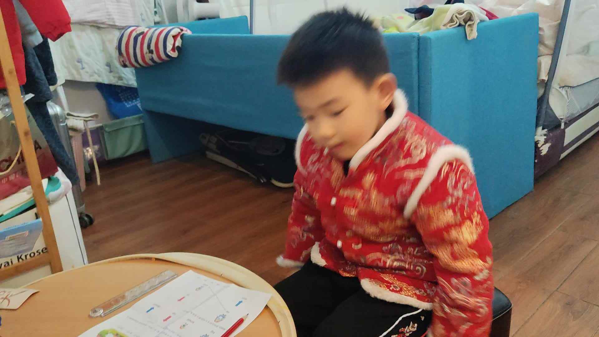 20241222大B班李锦城指英语和连线