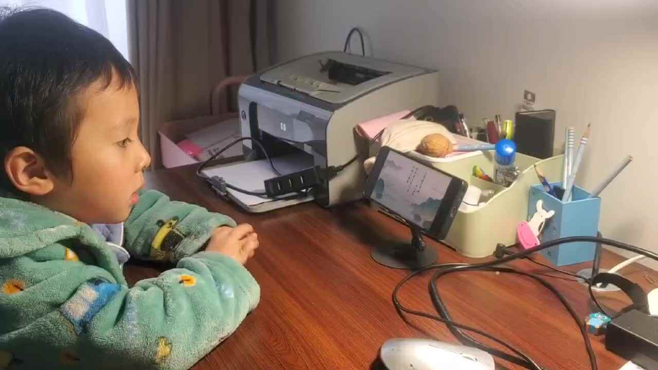 2024.12.14大B班王千与【学习古诗】