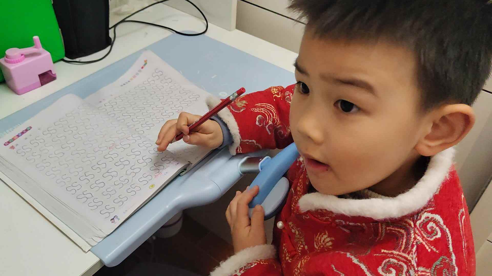 20241222大B班李锦城控笔训练