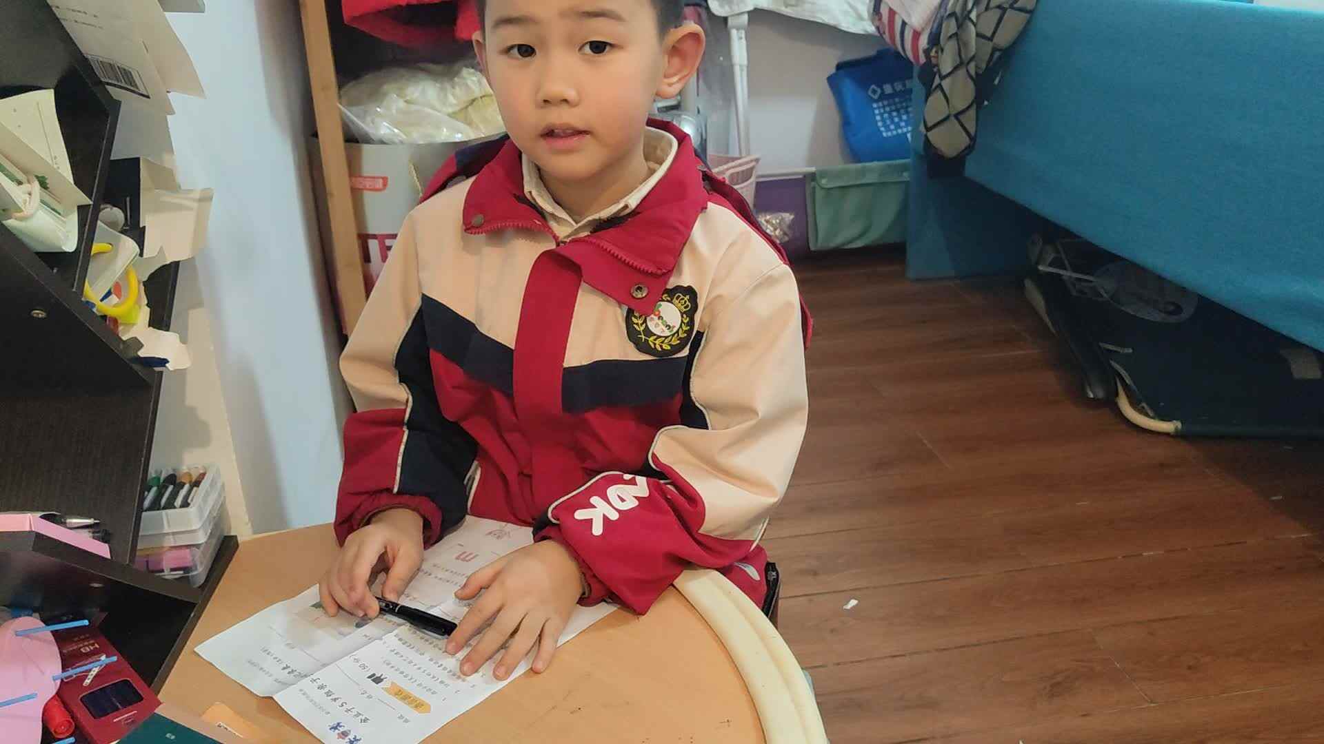 20241213大B班李锦城指读单词
