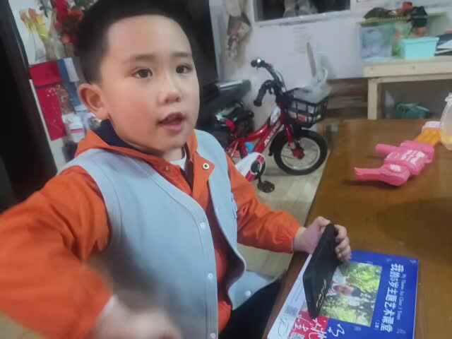 20241203大B班赵芃栎观看英语视频《Royal Finger Family Song》