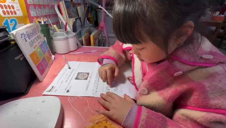 20241204 大 B 班舒琳芯《家庭闯关练习》