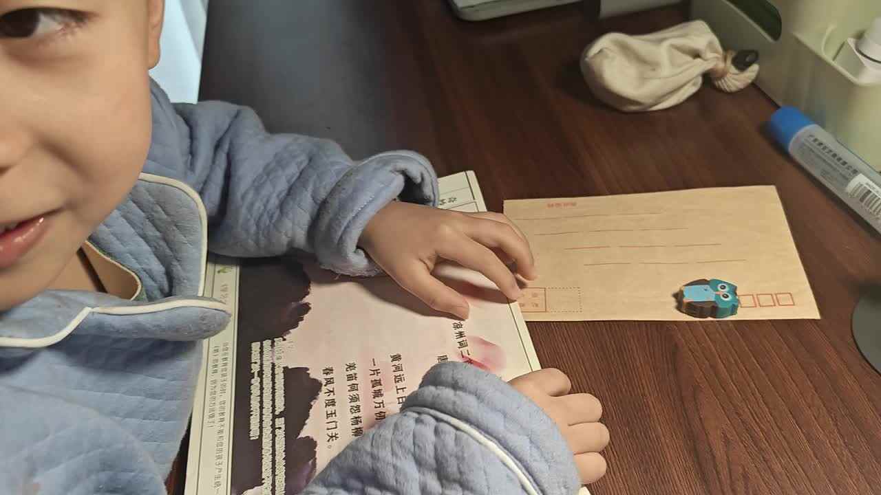 2025.1.5大B班王千与【复读故事 凉州词二首】