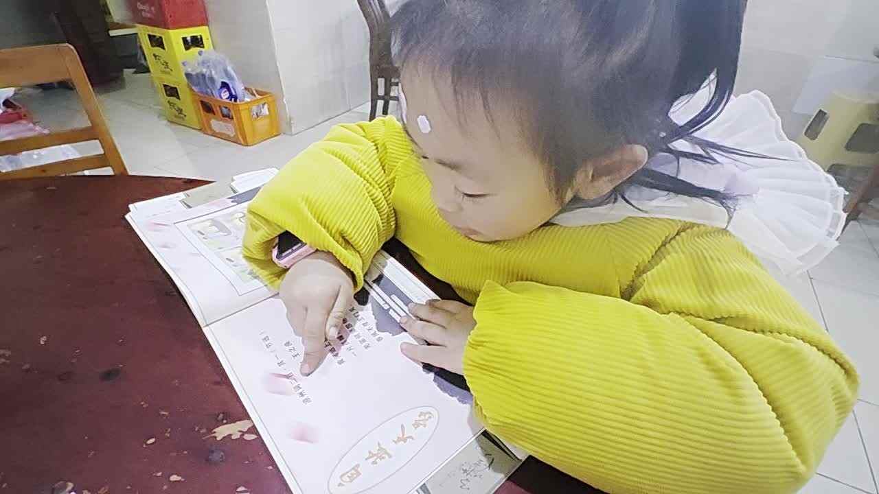 ⁣⁣2025年1月5日大B班谭诗锜复习古诗《凉州词两首.其一（节选）》