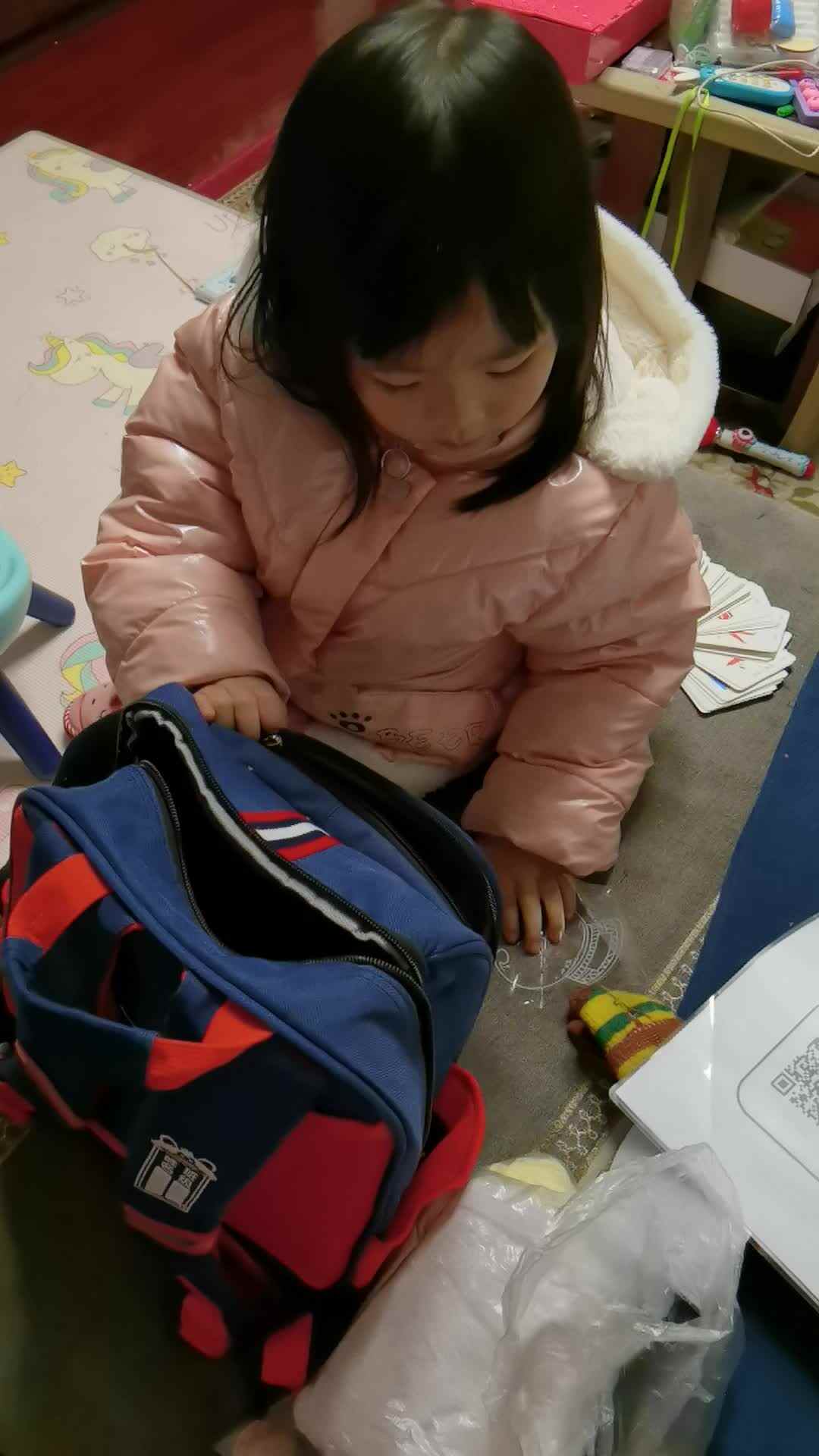 收拾书包