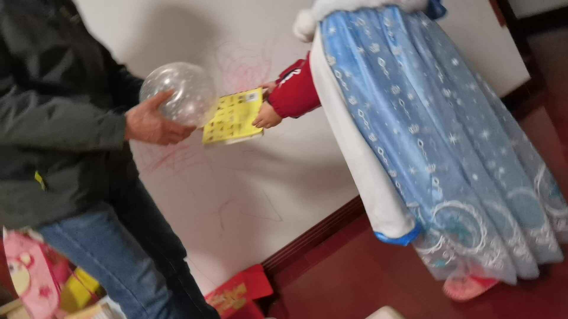 传递物品训练