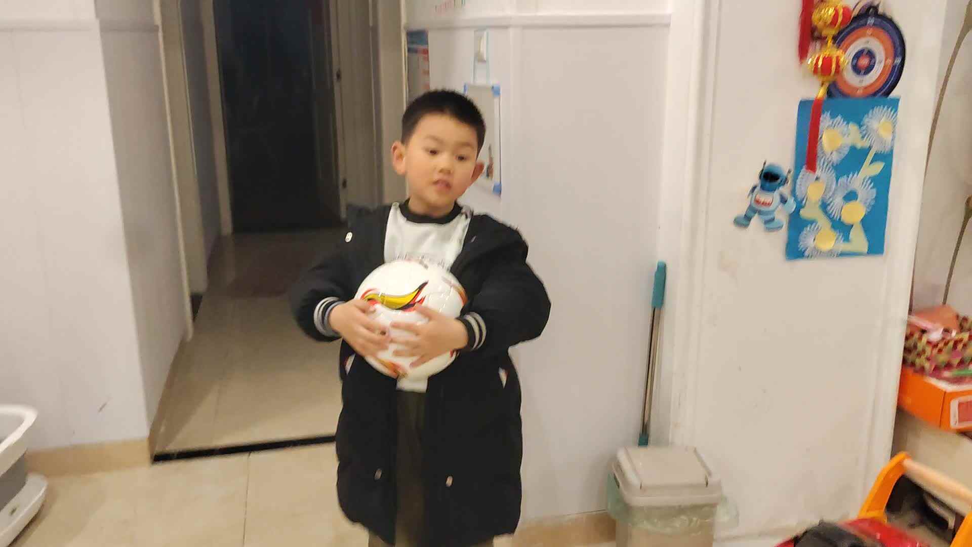 20250310大B班李锦城抛球练习