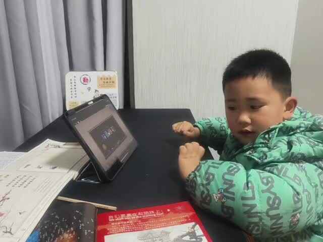 20250307大B班赵芃栎观看视频《初夏绝句》