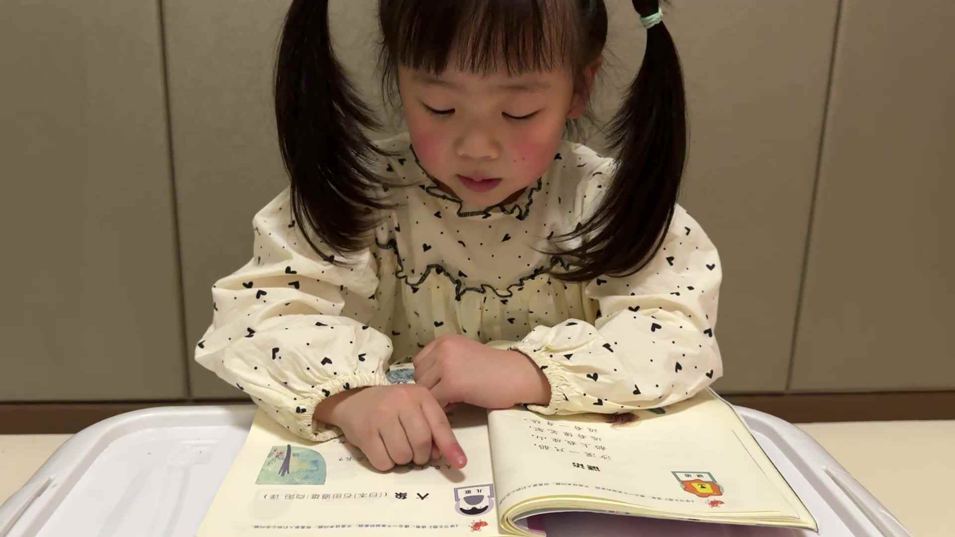 2025年4月16日中A班夏爱林～指读（大象）