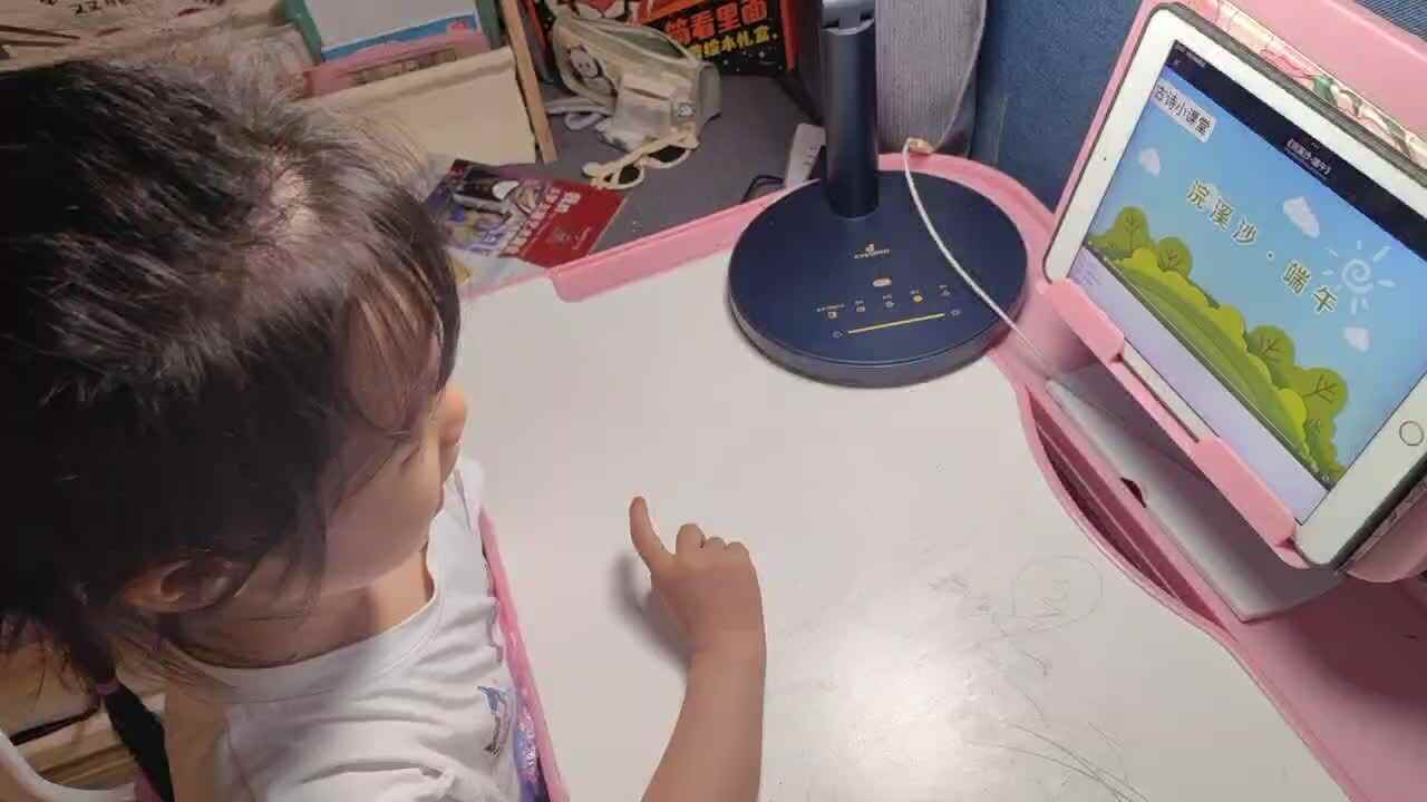 大B班 徐子  看视频