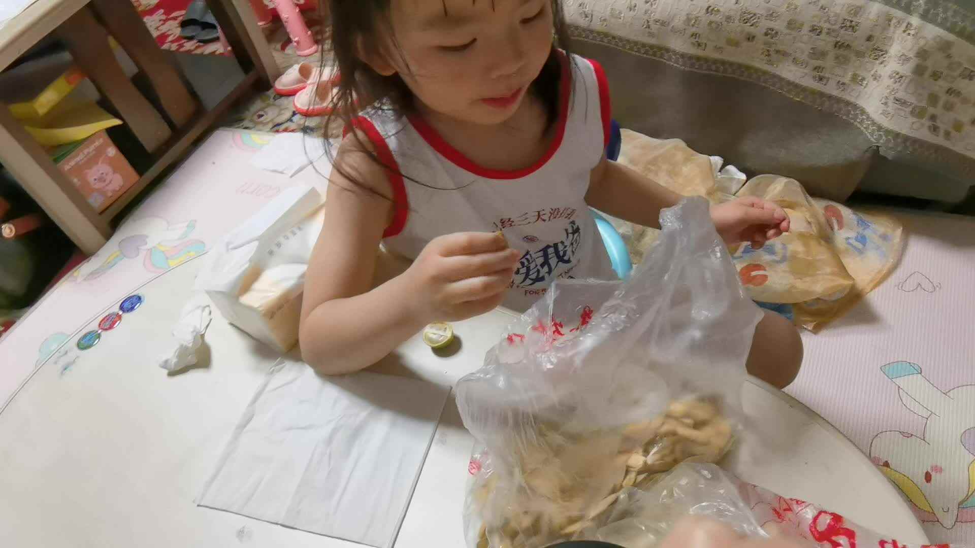 练习剥瓜子