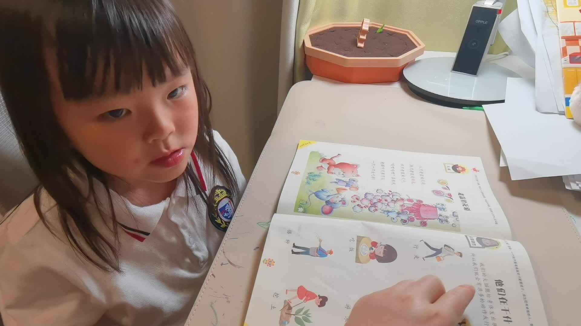 指读语言书《他们在干什么》