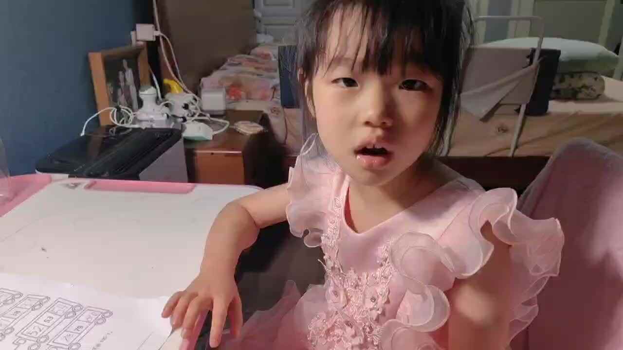 大B班  徐子伊 从1数到100