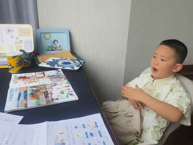 20250608大B班赵芃栎完成成语接龙