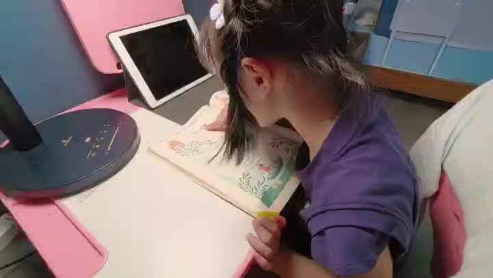 大B班 徐子伊指读《十二月歌》