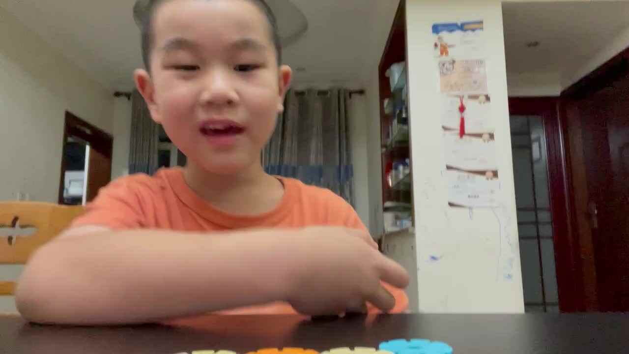 2025.10.9学前A班胡焌一—5的分解与组合