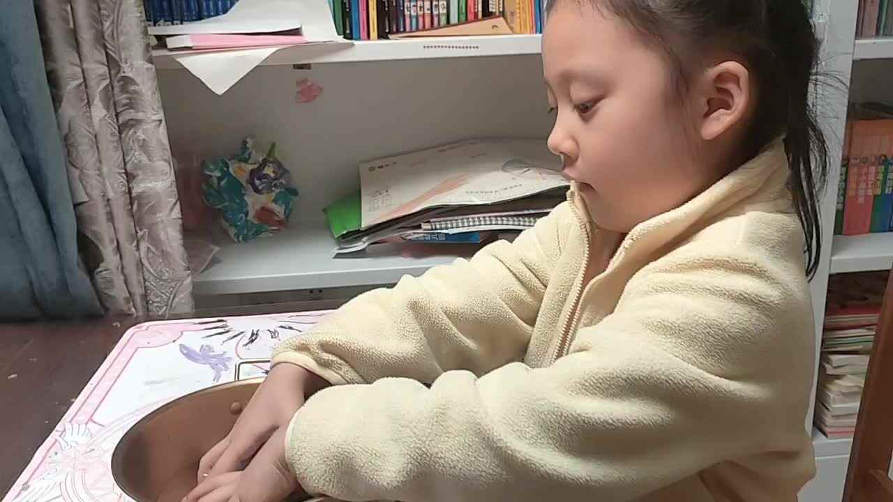 ⁣20251116陈灵兮闯关练习擦桌子