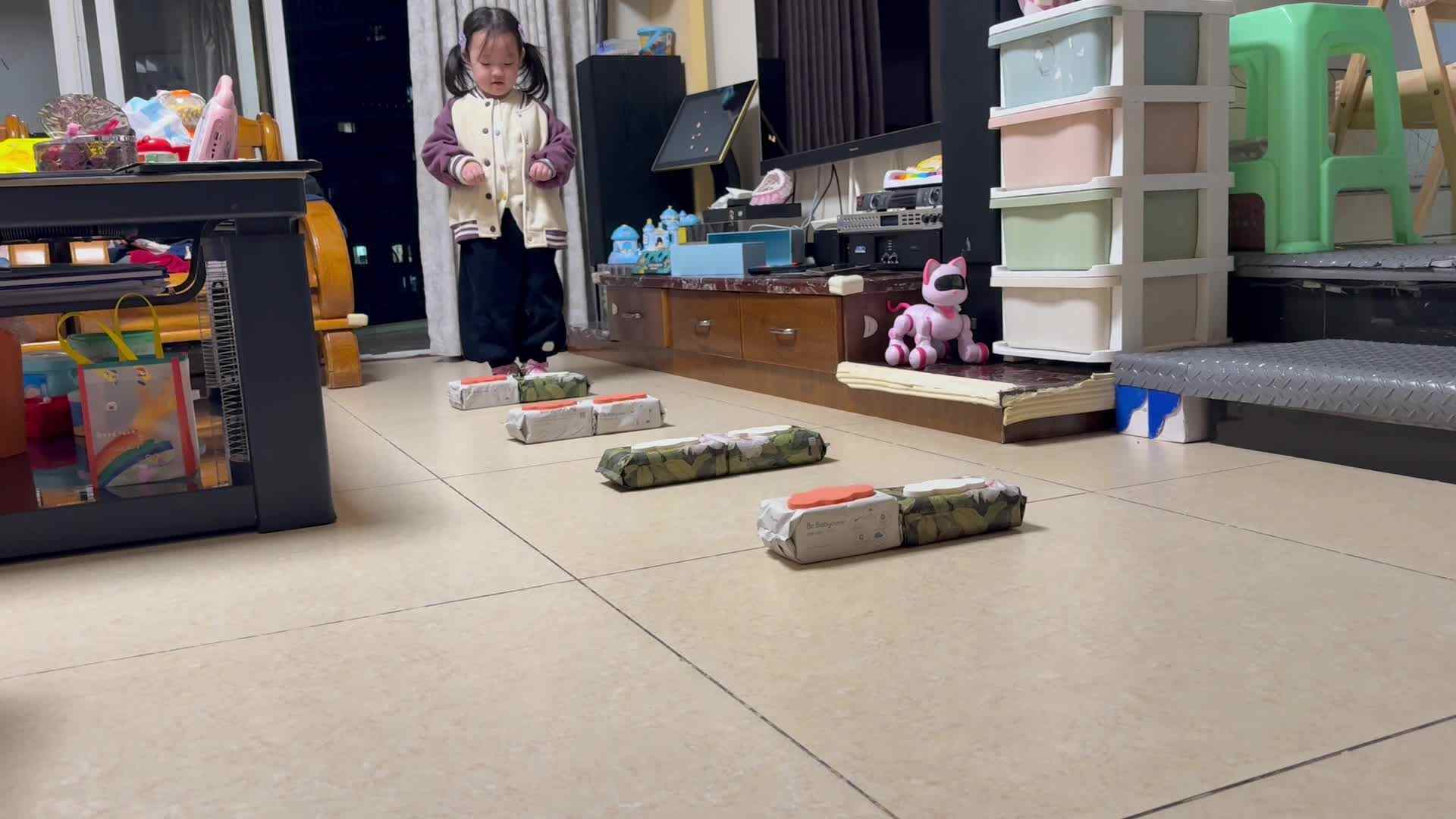 11月12日中A班陈品漪 障碍跳