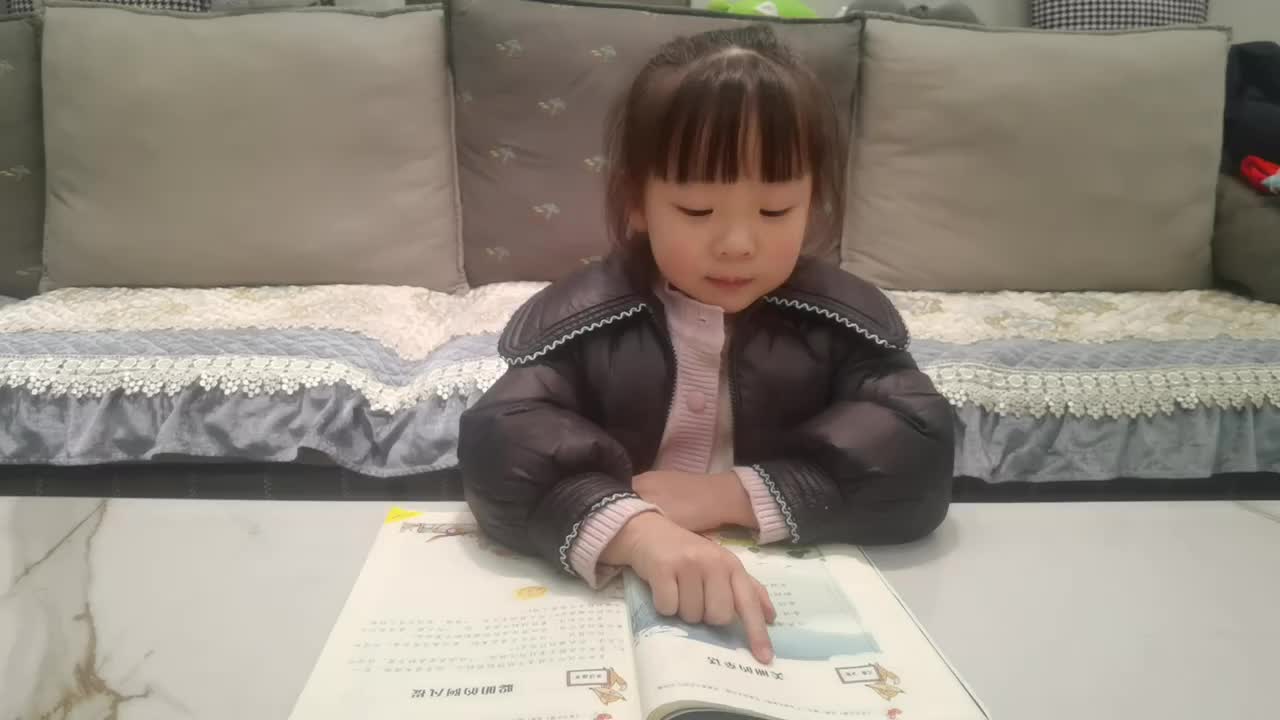 2025年11月26日大A班夏爱林~指读美丽的童话