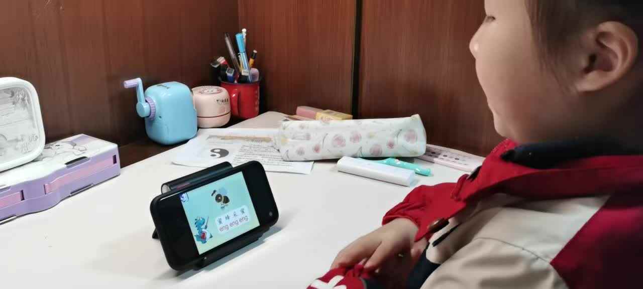 12.19学前A班赵欣奕观看拼音视频