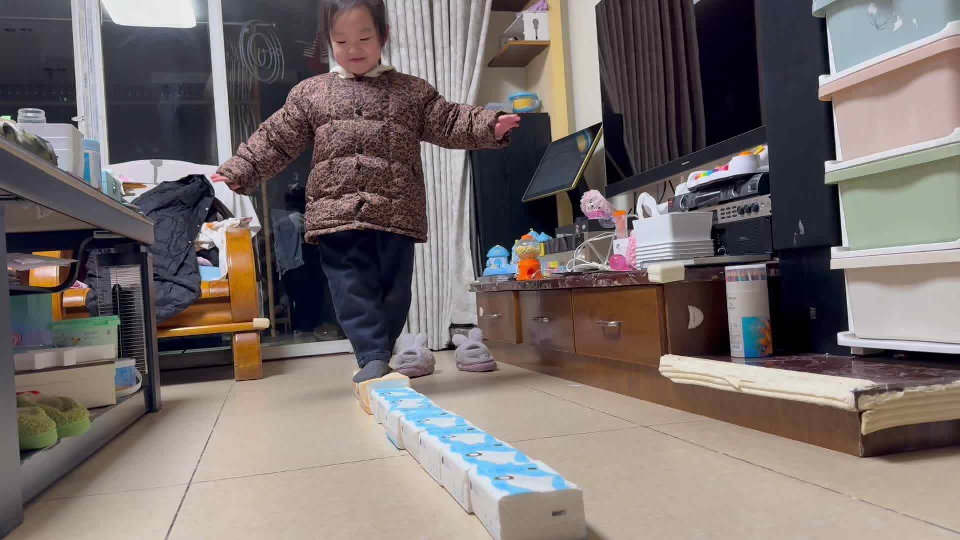 12月11日中A班陈品漪⁣ 平衡练习