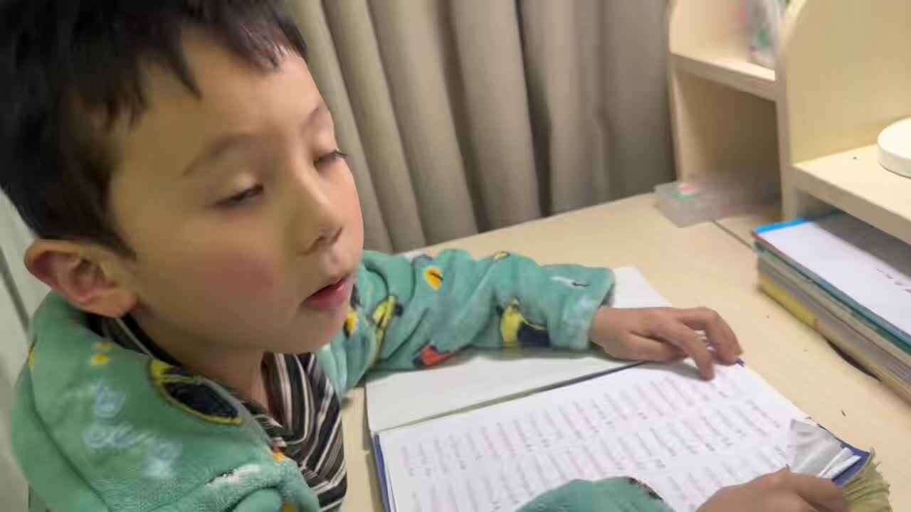 ⁣2026.1.12学B班 王千与 《拼读练习》