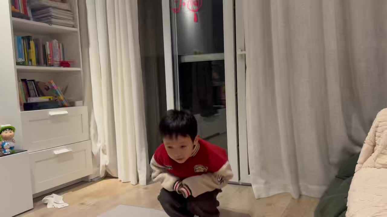 ⁣⁣2026.1.26学B班 王千与 《青蛙跳》