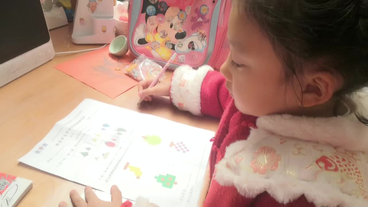 20260111大A班陈灵兮闯关练习思维游戏单1