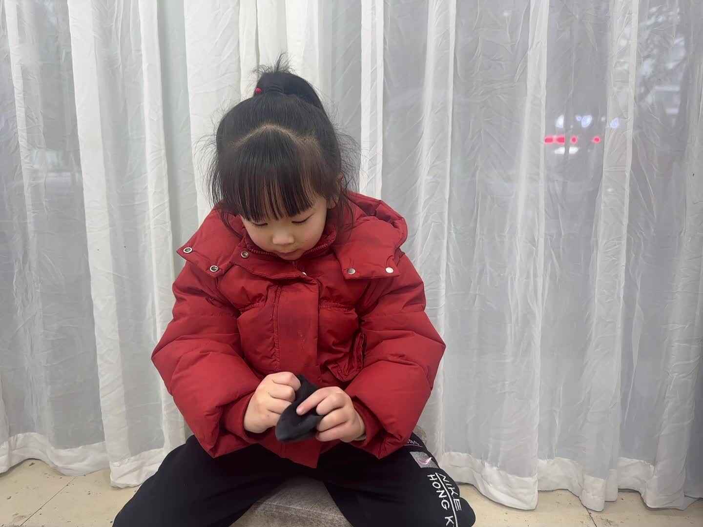 2026年1月6日大A班夏爱林～生活练习（我会chuan wa zi）