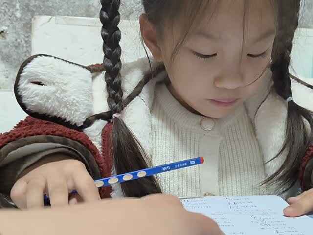 2026.1.12学前a班唐依依数学作业单