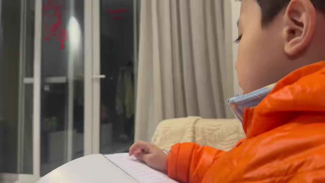 ⁣2026.1.5学B班 王千与 读《拼读练习》