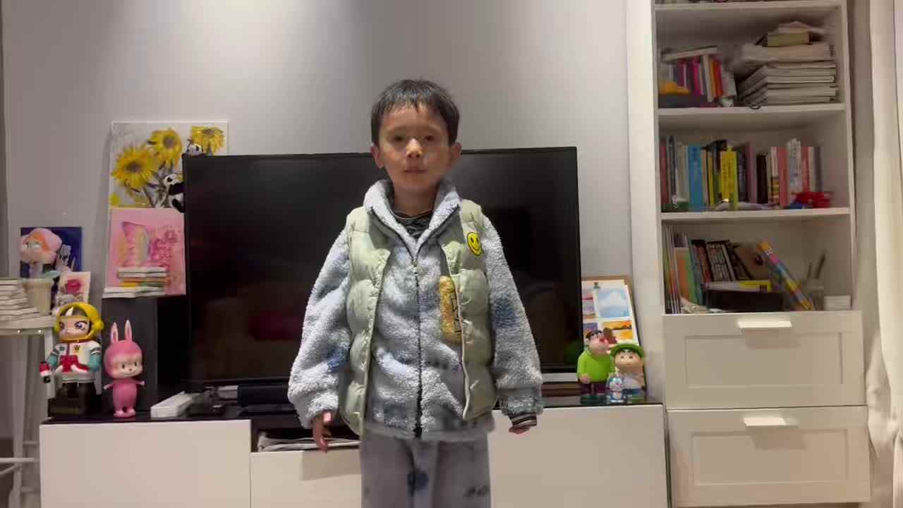 ⁣⁣⁣⁣⁣2026.1.13学B班 王千与 《开合跳》