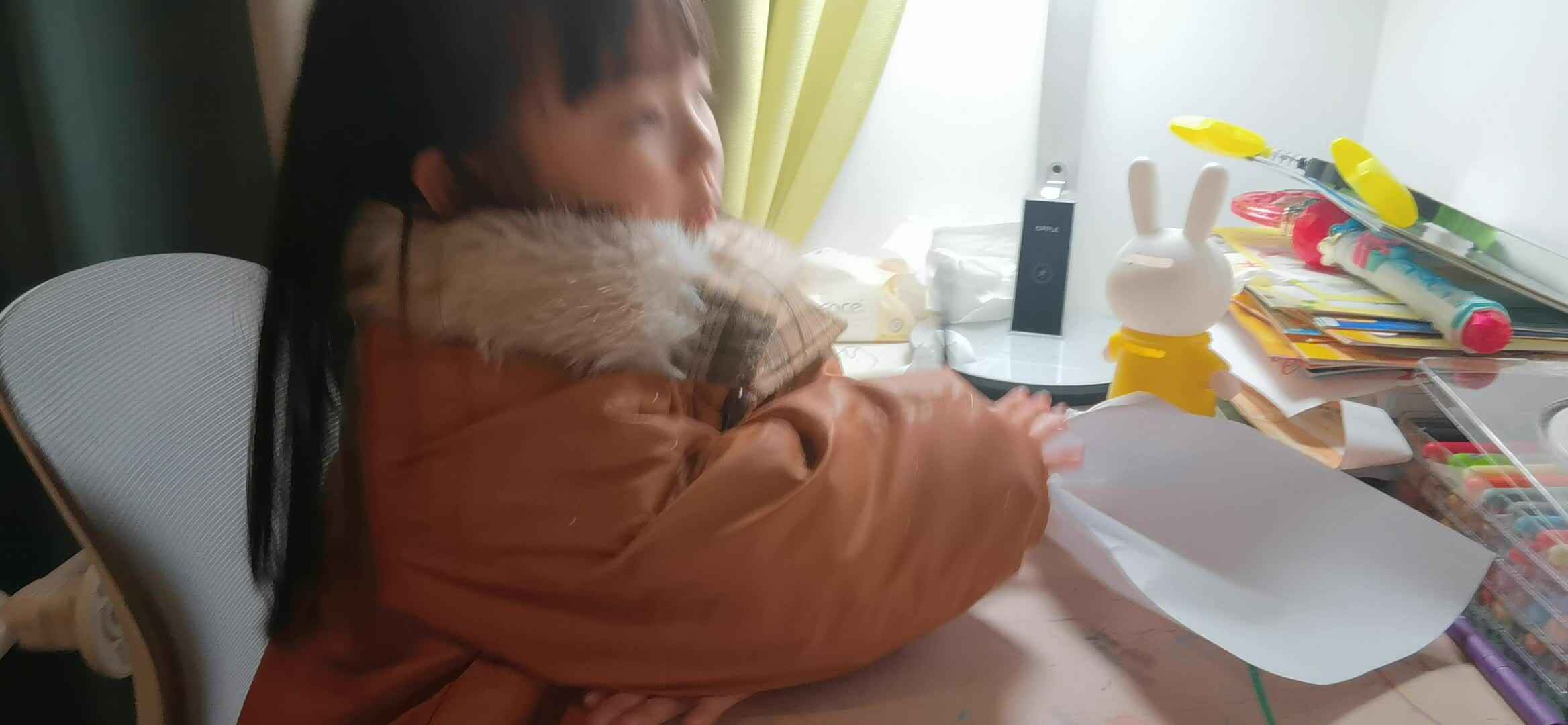 实验大班马司雨背诵古诗《芙蓉楼送辛渐》