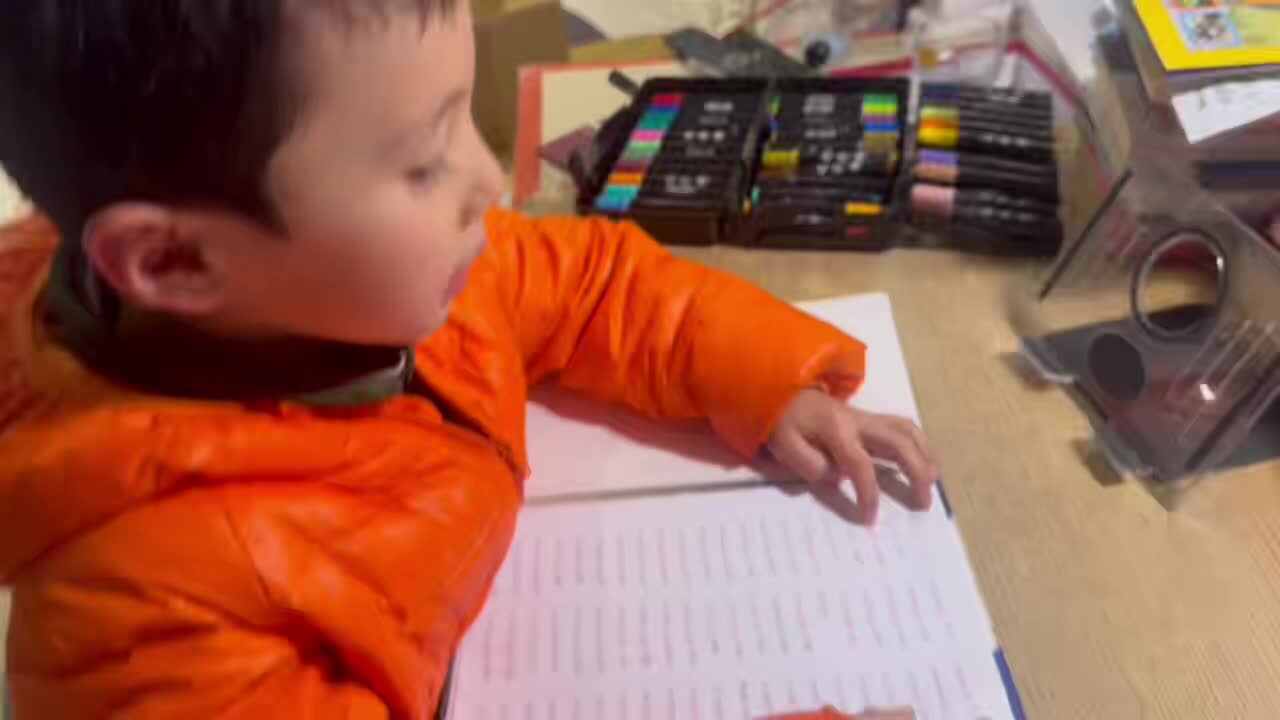 ⁣2026.1.19学B班 王千与 读《拼读练习》