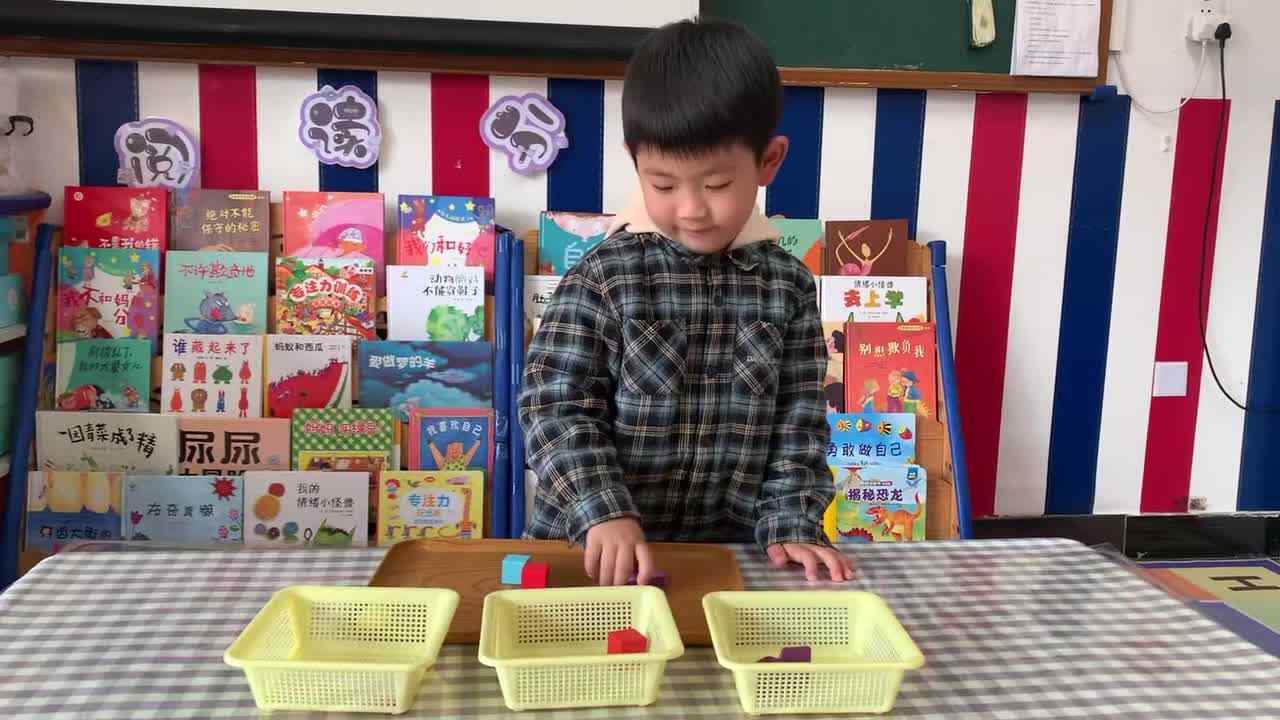 ⁣2026年3月27日    《按图形分类》学校教育教学活动