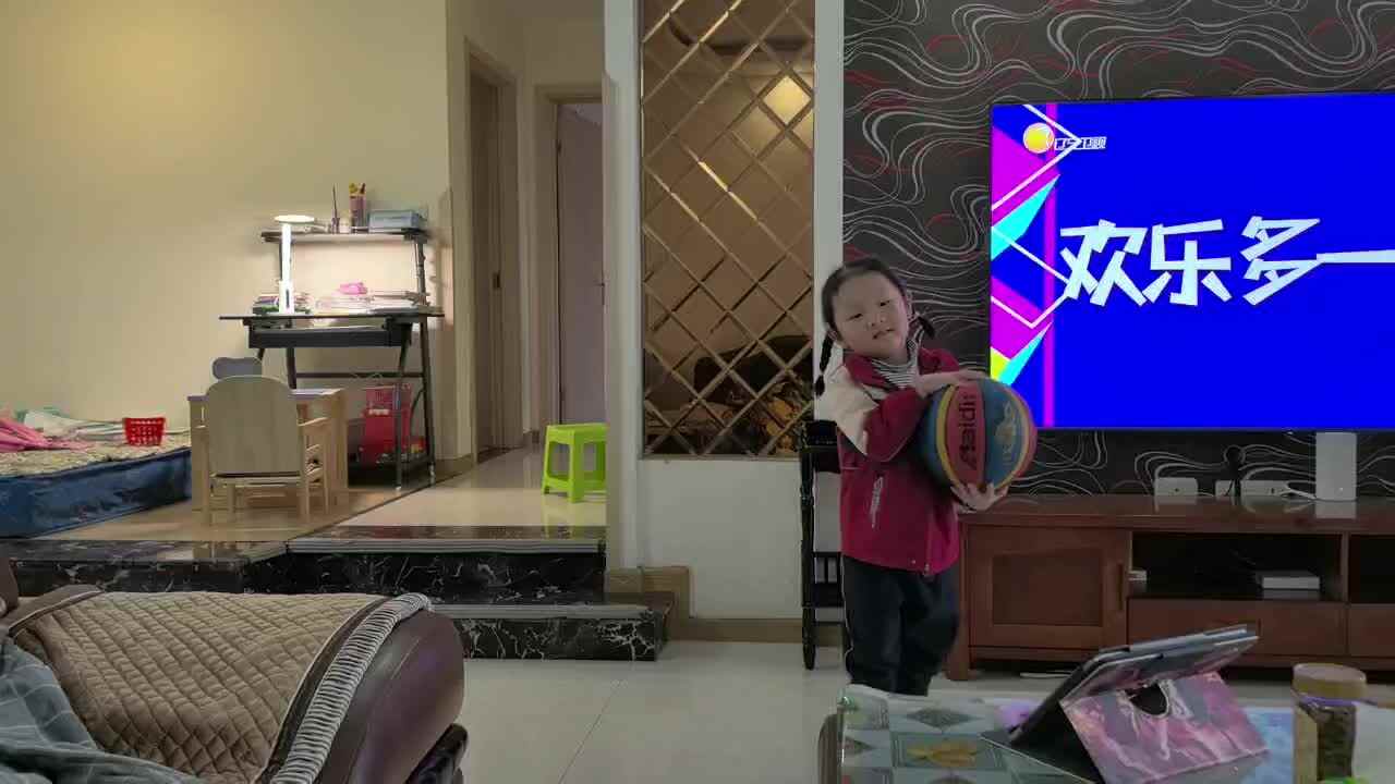 学前A班李盈莹 篮球操