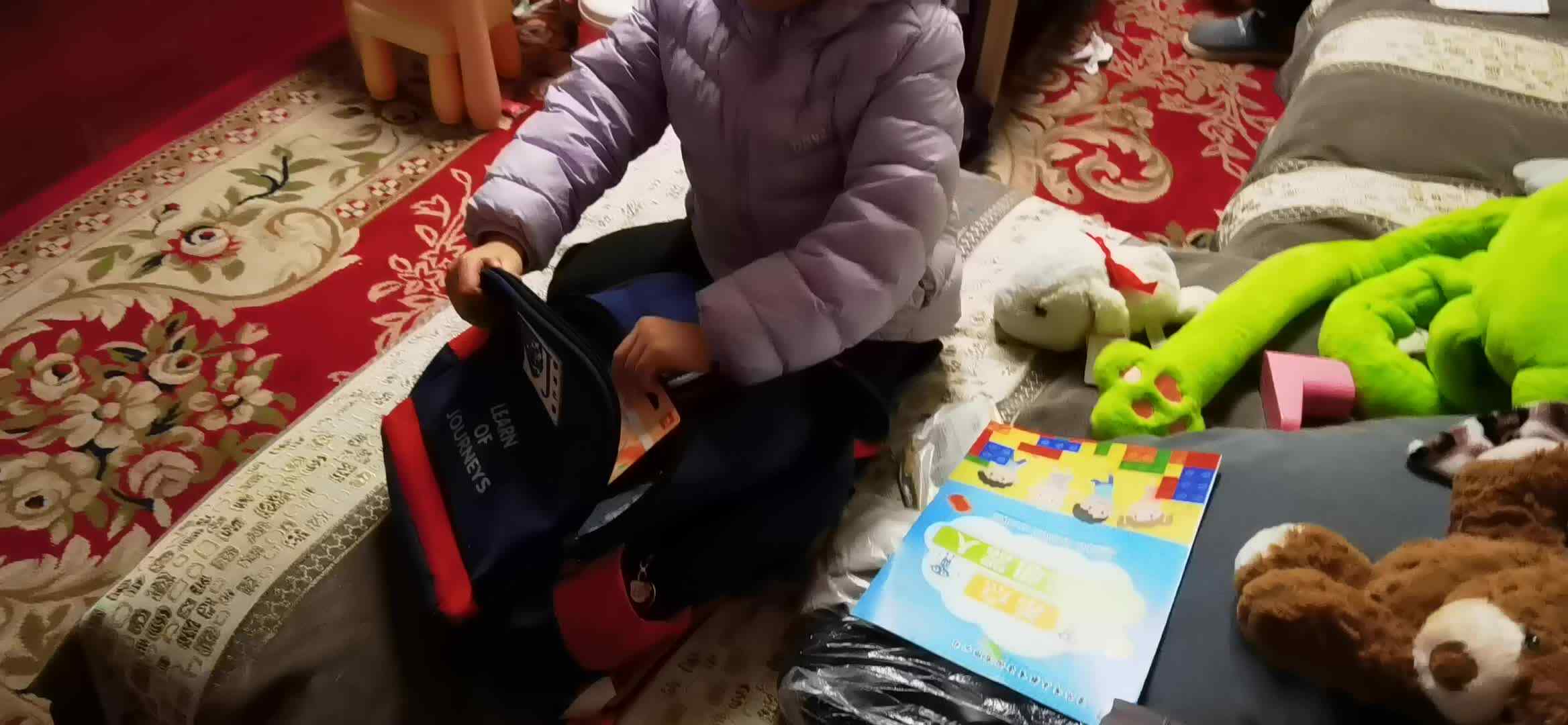 实验大班马司雨——收拾书包