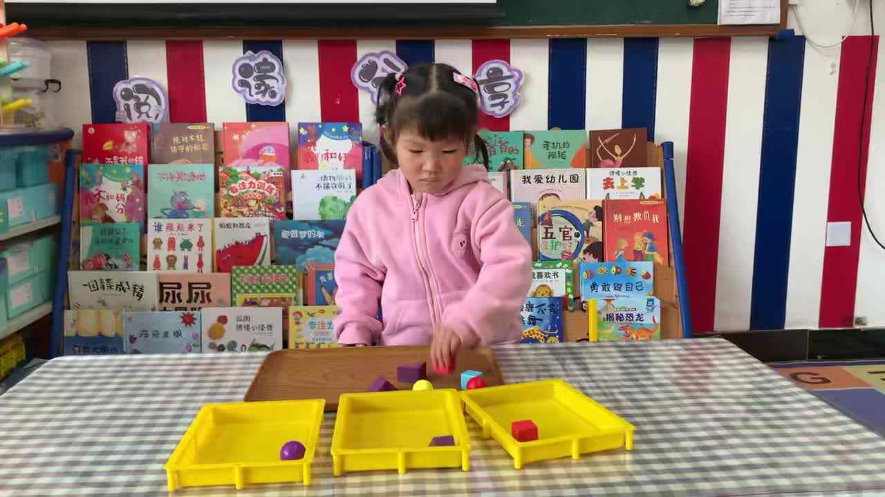 2026年3月26日唐紫淇    《按图形分类》学校教育教学活动