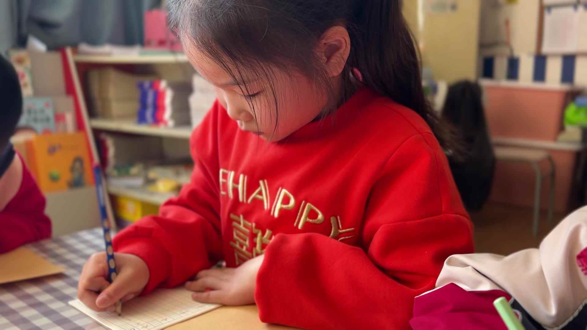 2026.3.13学A班彭可尔———汉字书写