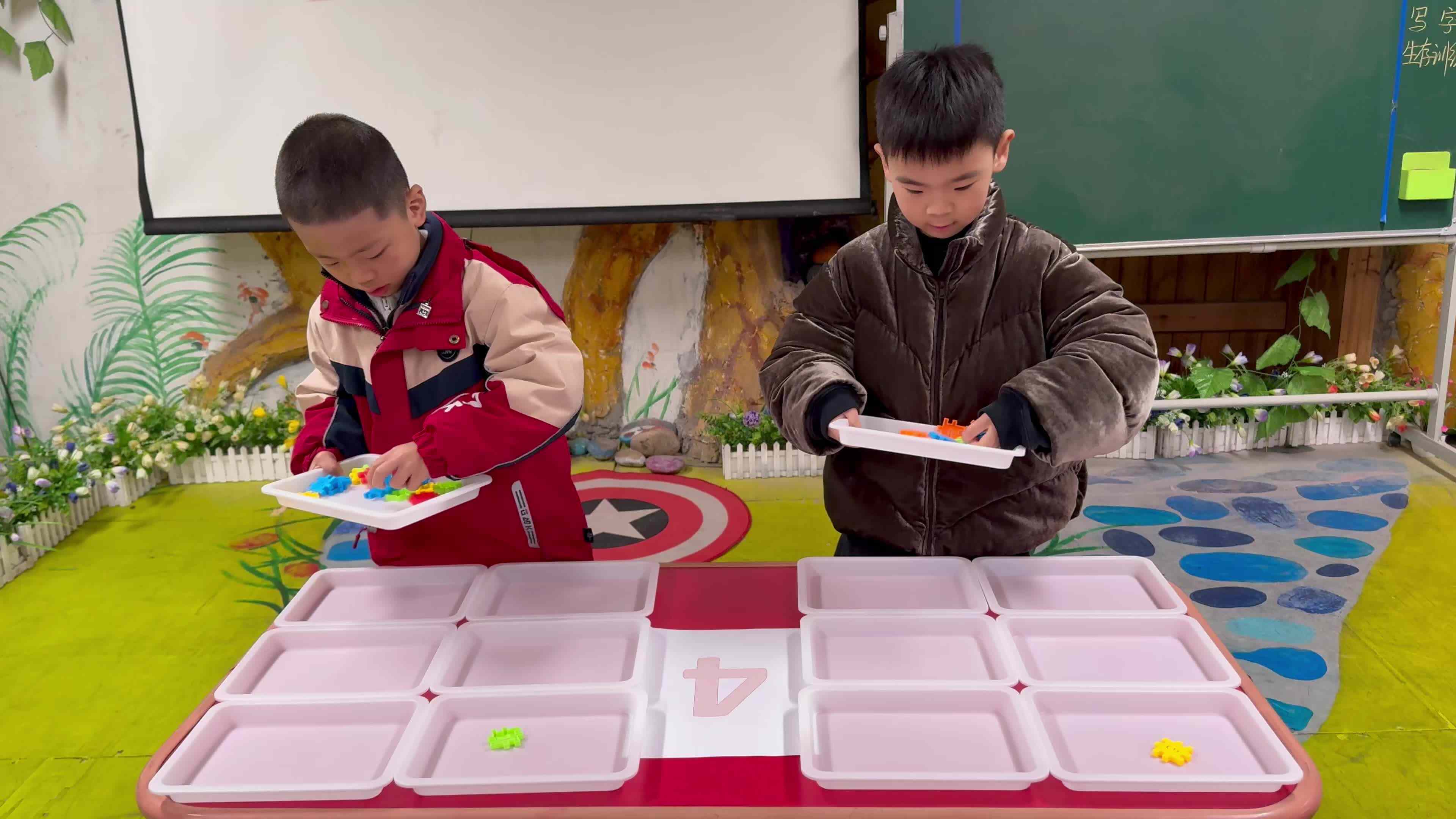 ⁣⁣2026.3.17实验1班朱乔溪、黄初然数的分合