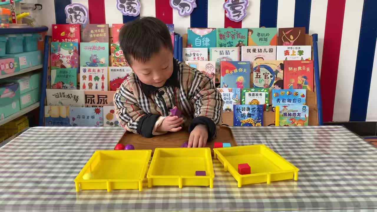 ⁣2026年3月27日    刘佳锐《按图形分类》学校教育教学活动