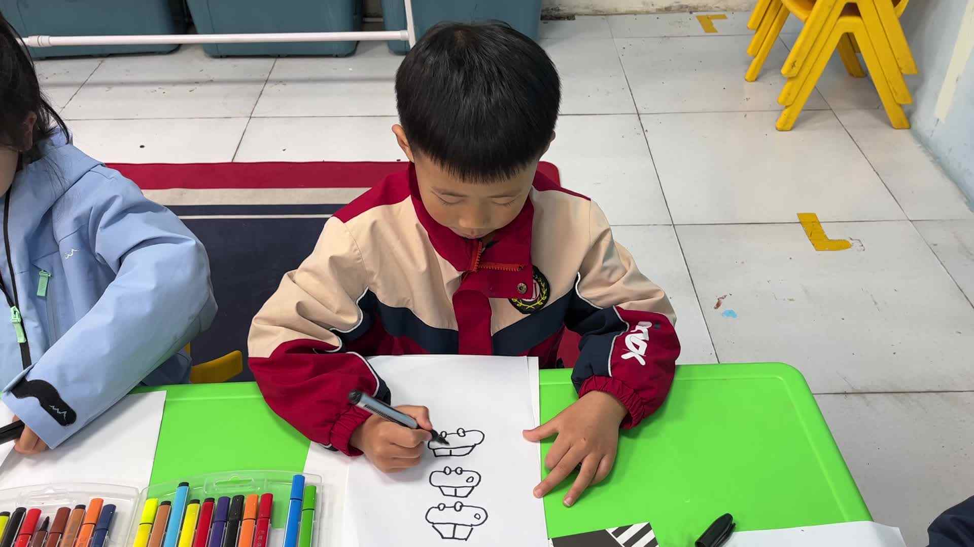 ⁣⁣⁣⁣⁣⁣⁣⁣⁣⁣⁣⁣⁣⁣2026.3.31实验1班美工课（胡宸瑞）