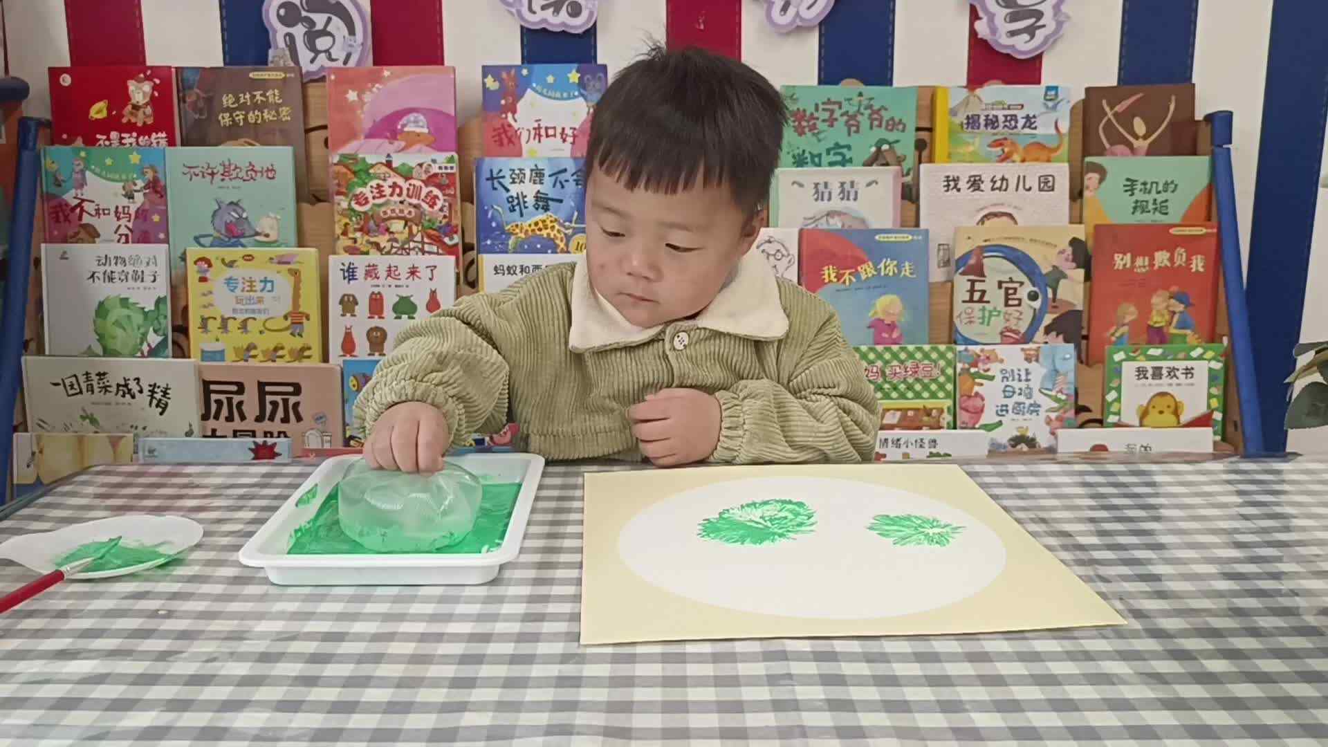 ⁣2026 3 23刘佳铭 美术活动《春日的荷塘》（学校教育教学活动）